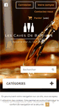 Mobile Screenshot of lescavesdebaptiste.com